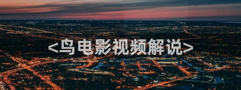 久久久久久久午夜电影网：<鸟电影视频解说>