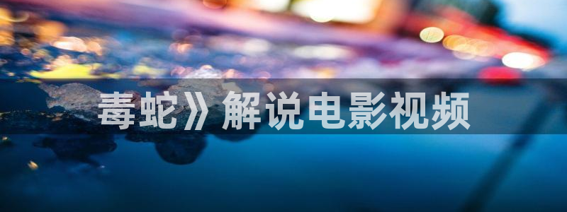 久久久久视频网站：毒蛇》解说电影视频